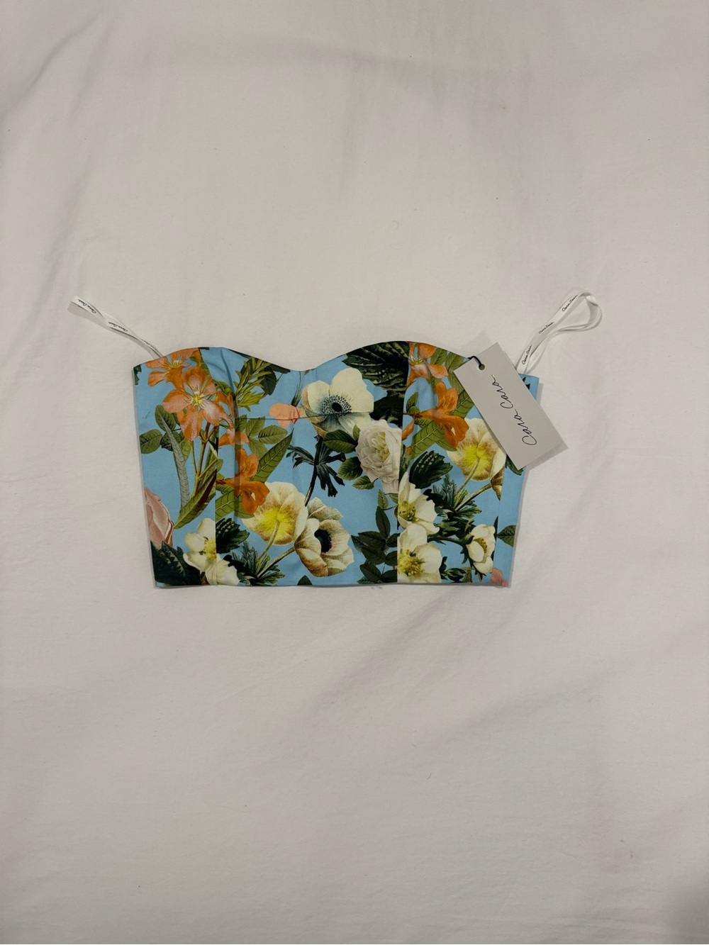 Cara Cara Elsa Top
Blue Kingston Floral - Size XS - BWT